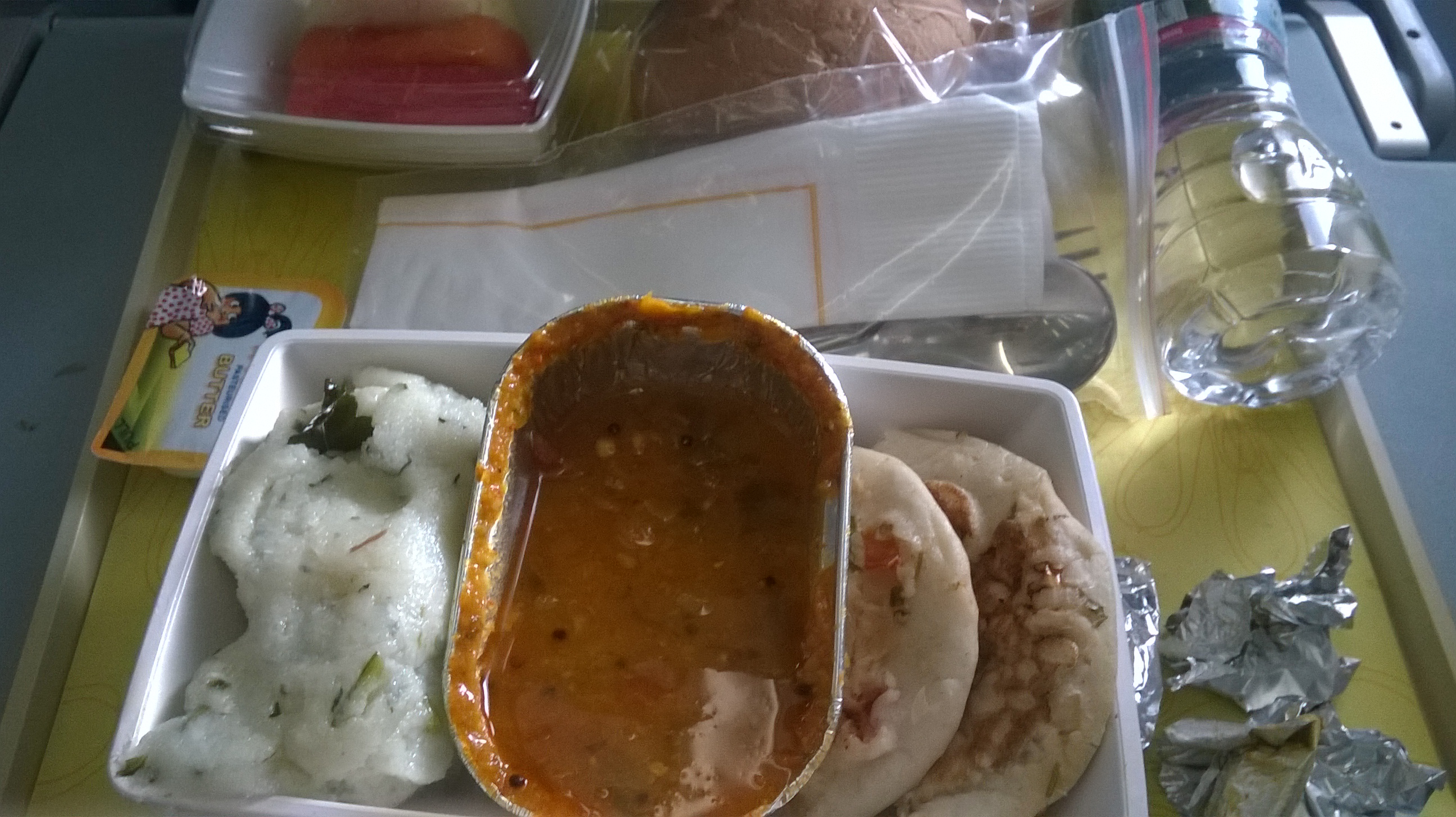 Meal on board by Jet Airways 😃